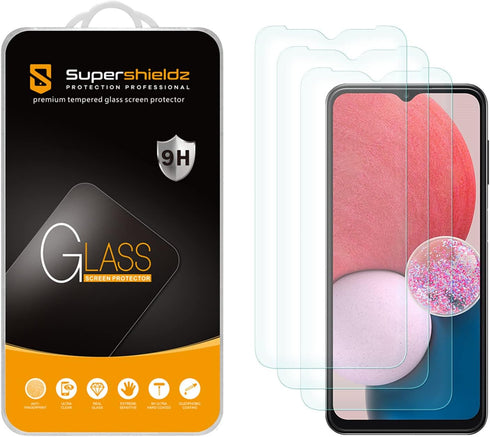 Supershieldz (3 Pack) Designed for Samsung Galaxy A14 5G Tempered Glass Screen Protector, Anti Scratch, Bubble Free...