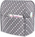 Luxja Dust Cover Compatible with 4.5-Quart and 5-Quart Stand Mixer, Cloth Cover with Pockets for Stand Mixer and Extra Accessories, Gray Dots...