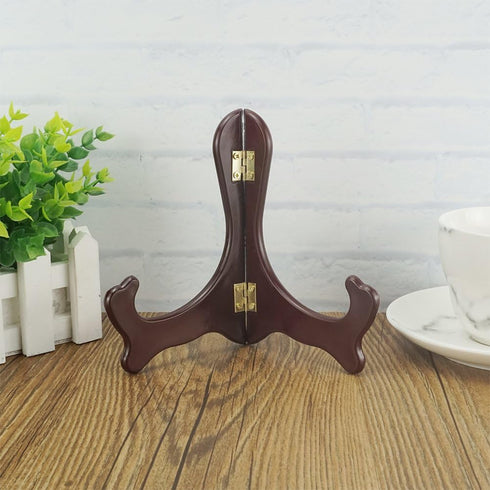 Artliving 6 inch wood-like Easels Plate Stand Holder Display Stands -Set of 2...
