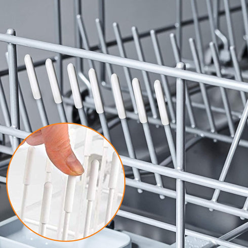 Dishwasher Universal Prong Rack Caps by Beaquicy - Replacement for Most Dishwasher Rack - 200 Pieces 1 Inch Long