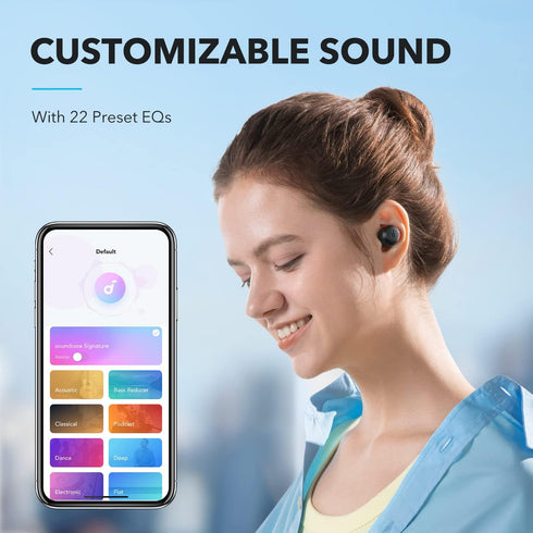 Soundcore by Anker A20i True Wireless Earbuds, Bluetooth 5.3, App, Customized Sound, 28H Long Playtime, Water-Resistant, 2 Mics for AI Clear Calls...