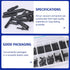 Vacuum Connector Assortment Heat Resistance 240??460??Automotive Vacuum Tubing Connector Vacuum Tee Connector Assortment Kit Nylon 113 Pieces BUSY...