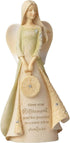 Enesco Foundations Retirement Journey Angel Holding Clock Miniature Figurine, 4.33 Inch, Multicolor...