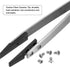 2pair Replaceable Ceramic Tweezer Tips 1.1" Length Carbon Fiber Straight Flat Heads Heat Resistance Non-Conductive Tip for Ceramic Tweezers, Black...
