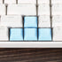 PATIKIL 1U Blank Keycaps, 5 Pack Universal PBT Keyboard Replacement Accessories for MX Mechanical Keyboard, Light Blue...