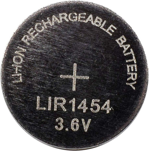 HQRP 2-Pack Battery Compatible with Varta LIR1454 CP1454 1454 ICR1454S Bose Soundport Free, B&O Beoplay E8, Samsung Gear IconX 2018 TWS Headphones...
