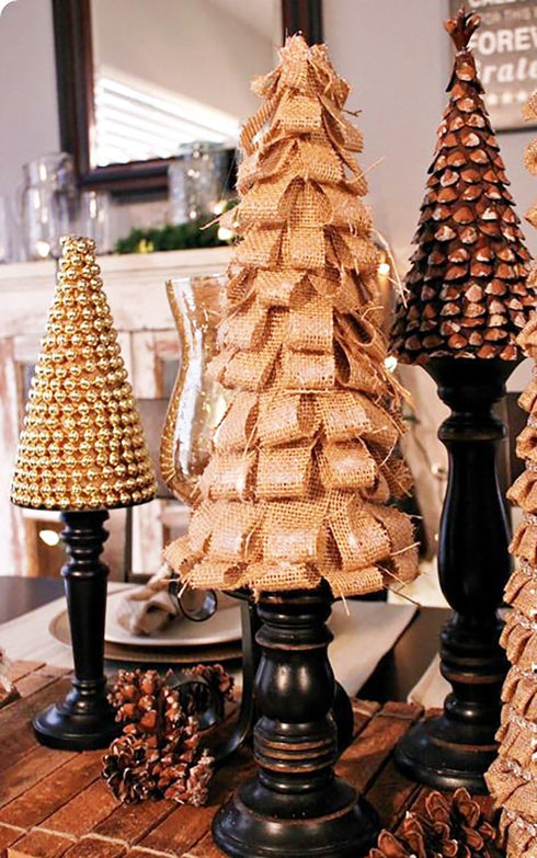 Burlap Ribbon Roll Natural Jute 10 Yards for Wedding Decoration DIY Craft,3 inch by CCINEE...