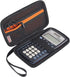 BOVKE Scientific Calculator Carrying Case Replacement for Texas Instruments TI-30X IIS 2-Line Scientific BA II Plus Financial Calculator, Black...