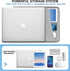Laptop Sleeve Case 13.3 inch, Shockproof Protective Computer Cover with Accessories Pocket, Laptop Bag Compatible with MacBook Air/Pro 13-13.3 inc...