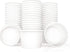 Paper Ice Cream Cups 4oz Small White Dessert Bowls Frozen Yogurt Cup White Dessert Bowls Frozen Dessert Supplies Pack of 50 count...
