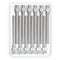 PATIKIL 8Ga x 1.5 Inch Stainless Steel Dispensing Needle Tips, 12Pcs Metal Glue Needle Tube Blunt Tips Luer Lock for Thick Glue Ink Lab, Silver...
