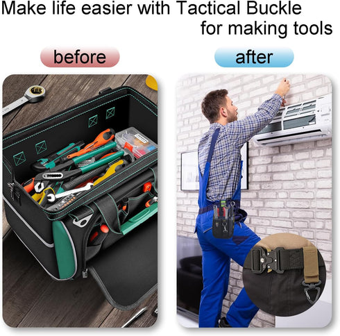 2Pack Tactical Duty Belt Buckles Tactical Metal Buckle, 1-1/2" Tactical Strap Buckle Clips for Backpack, Dog Collar Hardware, Harness, Tactical Ke...