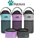 PetAmi Travel Dog Food Bag Pet Collapsible Dog Bowls Set, Dog Kibble Bag, Pet Food Water Bowls for Dogs Cats, Foldable Waterproof Dog Camping Bowl...