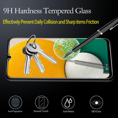 (2 Pack Screen Protector for Samsung Galaxy A13 5G, Galaxy A13 Tempered Glass, Case Friendly, Bubble Free, Anti Scratch, Easy Installlation......