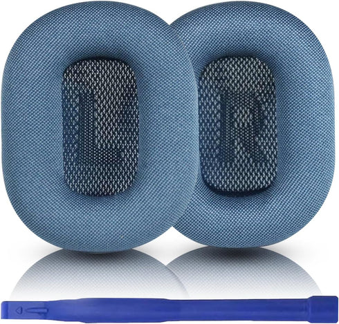 Ear Cushions for Airpods Max Headphones Replacement Ear Cushion Covers Made of Mesh Fabric and Memory Foam (Blue)......
