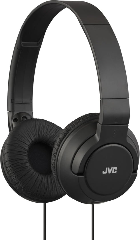 JVC HAS180 Lightweight Powerful Bass Headphones - Black......