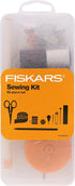 Fiskars Sewing Kit - 62-Piece Sewing Set with Case - Craft Supplies for Sewing - Clear...