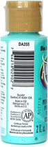 DecoArt Americana Acrylic Paint, 2-Ounce, Bahaman Blue (DA255-3)...