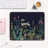 Mouse Pad, Square Nature Style Anti-Slip Rubber Mousepad with Durable Stitched Edges for Gaming Office Laptop Computer Women Men Kids, Cute Custom...