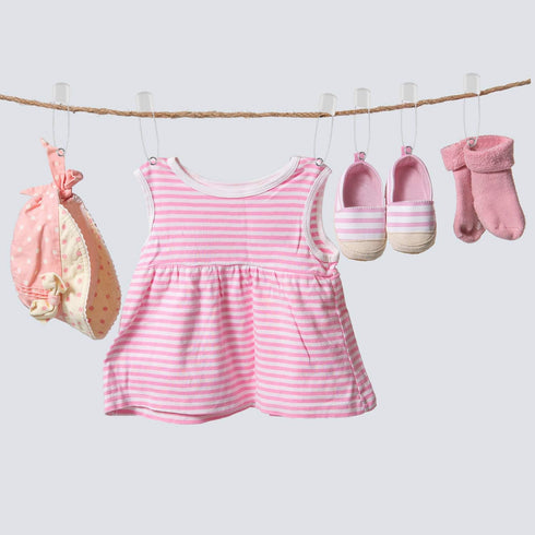 50 Pieces Diaper Pins Safety 2.2 Inch Plastic Head Cloth Diaper Nappy Pins with Locking Closures Stainless Steel with Velvet Bag(White)...