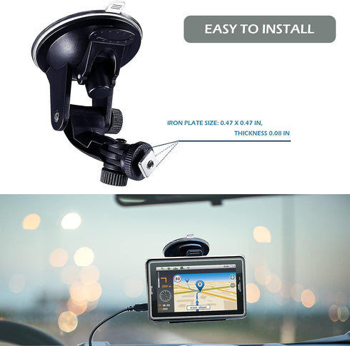 Windshield Mount?Car Windshield Suction Cup Camera Mount for 7 inch Display Monitor of Backup Camera...