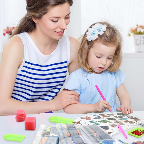 72 Pieces Diamond Glue Clay Painting Glue Clay DIY Diamond Embroidery Wax Tool Set Painting Wax for 5D Diamond Art Drilling Embroidery Cross-Stitc...