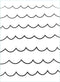 Darice Waves, 4.25 x 5.75 Embossing Folder, Clear...