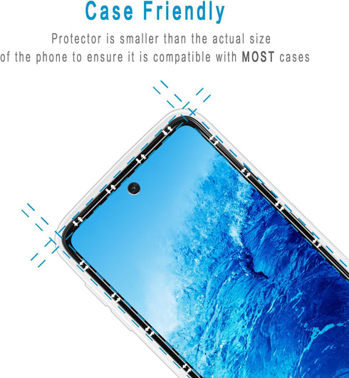 HPTech 2 Pack Privacy Screen Protector for Motorola Moto G 5G (2024) Anti Spy Tempered Glass, Bubble Free, Case Friendly...