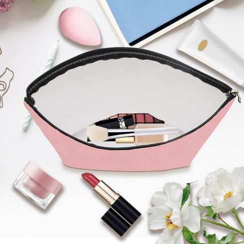 2pcs Makeup Bag With Zipper Large Capacity Travel Cosmetic Bag Multi Purpose Oxford Fabric Zipper Bags DIY Craft Bag Makeup Pouch for Cosmetics St...