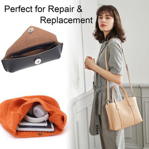 CooBigo 40 Sets Magnetic Button Snap 14mm Magnetic Closures Replacement Kit Magnetic Snaps for Purses and Totes Clothing Sewing Bag DIY Craft...