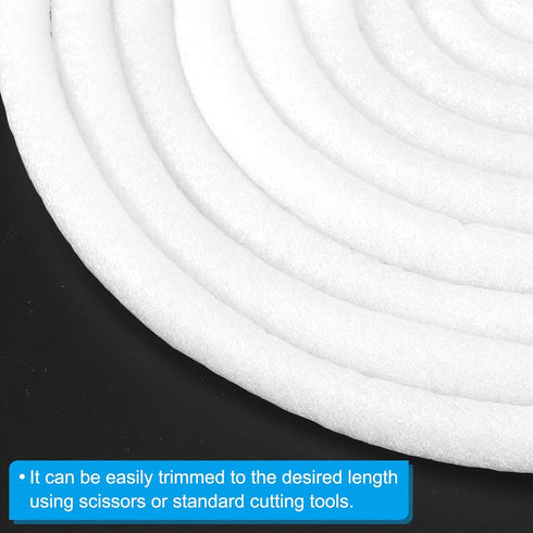 PATIKIL 1/2 Inch x 32.8 Feet Backer Rod for Gaps and Joints, Foam Rope Caulk Crack Joint Filler Roll Seal Weather Strip for Home Construction Car,...