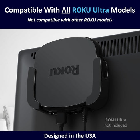 Holder for Roku Ultra (Compatible with All Roku Ultra Models)...
