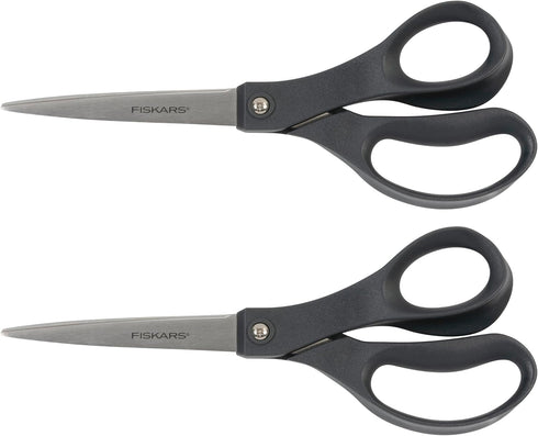 Fiskars Everyday Scissors (8") - 2pk...