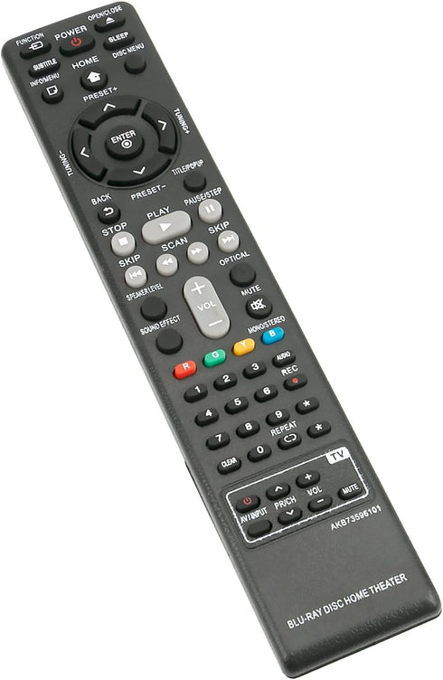 New AKB73596101 AKB73596102 Replace Remote fit for LG Home Cinema System BH9520TW DH6220C DH6220S S62D3-W S62S1-S S62S1-T2 S62S1-W S62S1-W2 S62S2-...