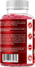 Vitamatic Vitamin B Complex Gummies with Vitamin C & Inositol - Natural Strawberry Flavor - 60 Gummies (1 Bottle)...