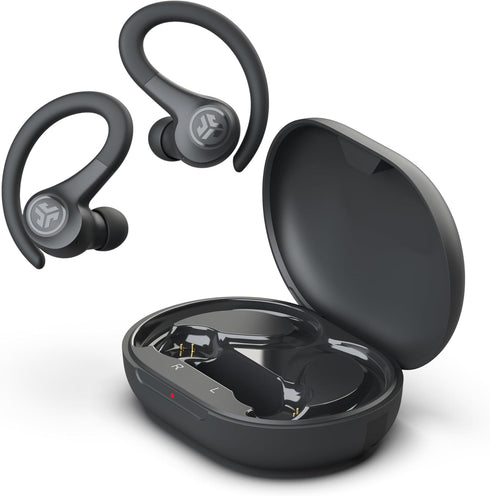JLab Go Air Sport+ Wireless Workout Earbuds Featuring C3 Clear Calling, Secure Earhook Sport Design, 32+ Hour Bluetooth Playtime, and 3 EQ Sound S...