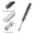 5Pcs Bore Brush Stainless Steel 15mm Dia Cleaning Twisted Wire Brush Tube Pipe Cleaner with Handle 1/4 Inch Hex Shank for Tubes, Ports, Bearings...