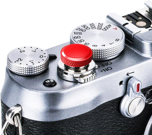 JJC Camera Soft Release Button, Shutter Button for Fuji Fujifilm X-T5 X-T4 X-T3 X-T30 X-T30 II X-T20 X-PRO3 X100VI X100V X-E4 X-E3 Sony RX1R II RX...