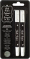American Crafts Erasable Chalk Makers White, 2 Pack, Works on Chalkboards, Dry Erase Boards, Windows, Glass, Mirrors, Metal, Ceramic and More, Cra...