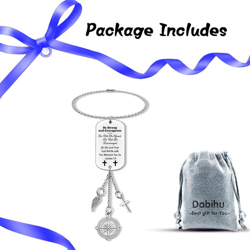 Christian Hanging Ornament for Car Religious Faith Gifts for Women Men Bible Verse Hanging Ornaments Car Pendant for Home Vehicle Christmas Birthd...