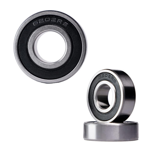 4 Racing Wheel Bearing w/Grease for Coleman BT200X CT200U Trail CT200UEX, Baja Warrior 196CC MB165 MB200 Mini Bike, Front & Rear Wheels Bearings R...
