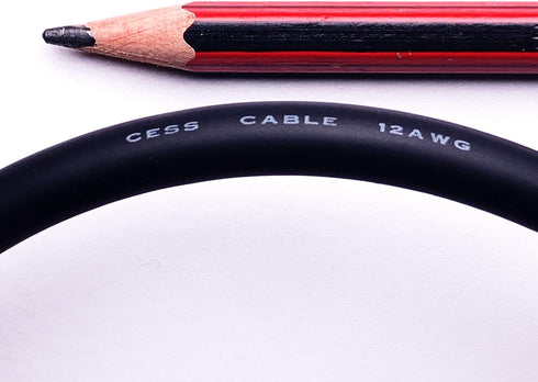 CESS-163-4i Low Noise 12 Gauge Premium RCA Audio Line Patch Cable (4 Inches)...