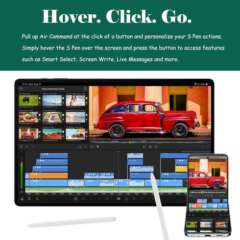Galaxy Tab S9 Stylus Pen Replacement for Samsung Galaxy Tab S9,S9 Plus,S9 Ultra S Pen,Tab S9+,Tab S9 Ultra,All Versions Stylus Touch S Pen +Tips (...