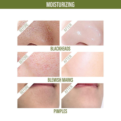 Organic Green Tea Clay Face Mask Skincare, Wash Off Repairing Facial Mask,Anti Wrinkle Remove Dark Circle Foot Facial Skin Care Treatmet for Women...