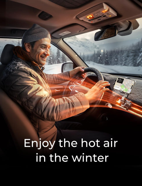 LISEN Car Phone Holder Vent, Phone Mount for Car Vent Universal Phone Holders for Your Car Hands Free Air Vent Cell Phone Car Mount Fits All Phone...