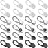 WILLBOND 24 Pieces Collar Extenders Elastic Button Extender Neck for Shirt Pants Dress Trouser Favors...