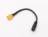 Amass XT60 Female DC 5.5mm/2.5mm Female Power Adapter Cable for RC FPV...