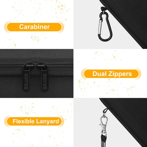 BOVKE Carrying Case for Garmin GPSMAP 64sx/66i/67/67i/66sr/66s/65s/78sc, Garmin inReach Explorer+ Hiking Handheld GPS and Satellite Communicator, ...