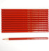 ???? Mitsubishi Pencil K7700.15 Colored Pencils, Hard Figure, Red, 1 Dozen...
