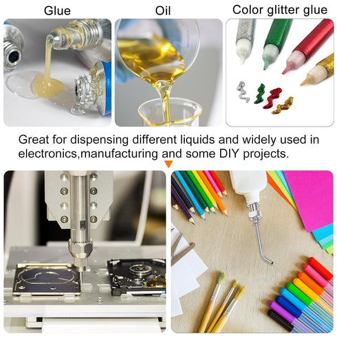 24pcs Blunt Tip Dispensing Needle 30 Gauge 1/2" 45 Degrees Bent Flow Design Bent Dispensing Tips with Luer Lock & Storage Box for Adhesive Glue Di...